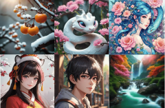 <b>一键生成属于你的头</b>